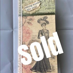 Weekender Sewing Themed Junk Journal